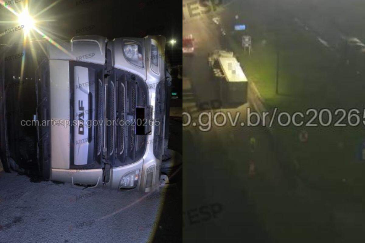 Conforme o CCM, não houve registro de congestionamento durante a ocorrência