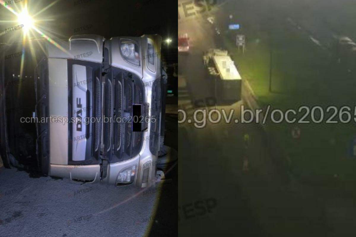 Conforme o CCM, não houve registro de congestionamento durante a ocorrência