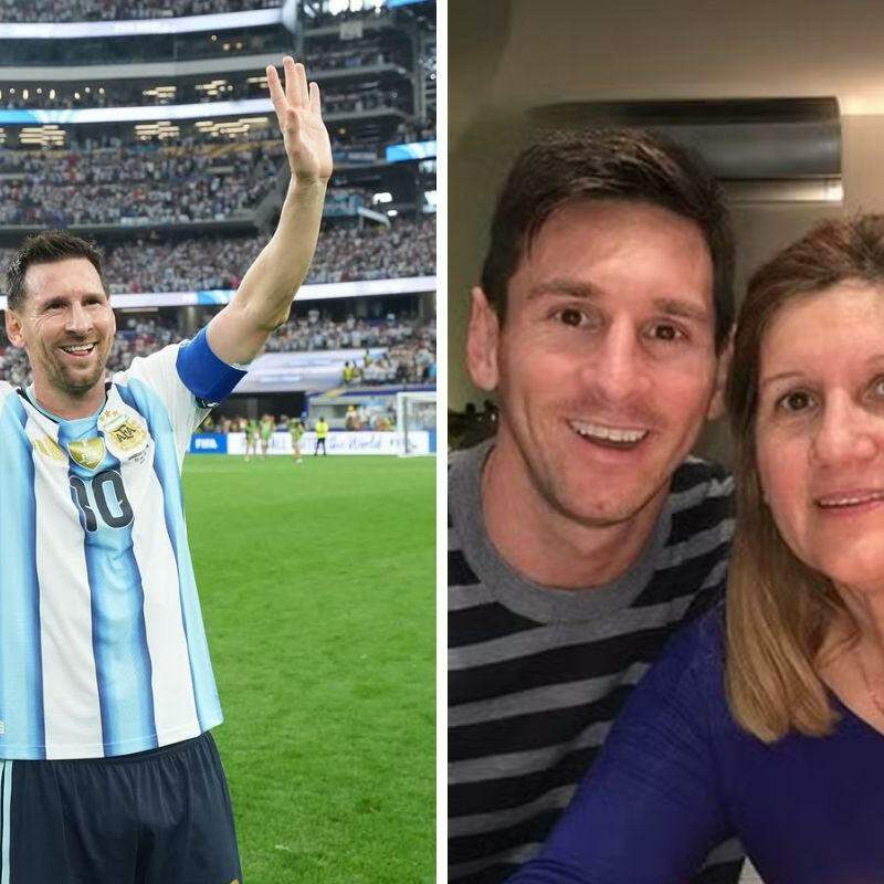 Pesquisa de italiano mostra que bisavô de Messi, avô da mãe do jogador Célia Maria Cuccittini (à direita), nasceu em Ribeirão Preto