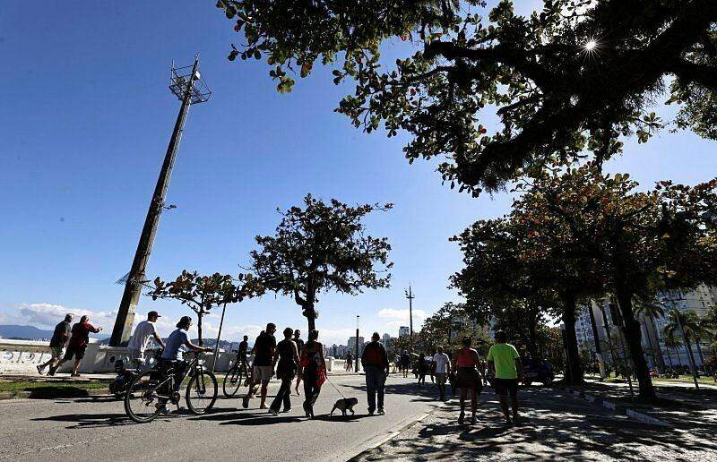Quarta (19) e sexta (21) prometem ser os dias mais quentes da semana na Baixada Santista