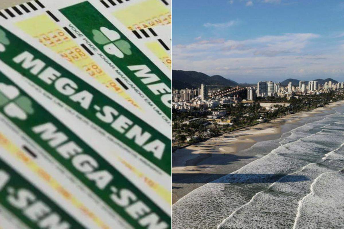 Aposta de Guarujá ficou a uma dezena de ganhar quase R$ 70 milhões na Mega-Sena