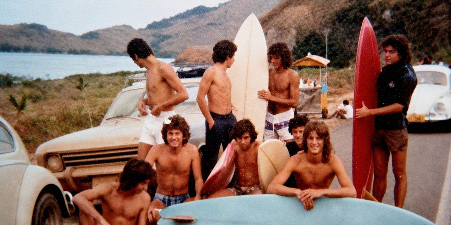 Turma do Murinho em Ubatuba, 1975