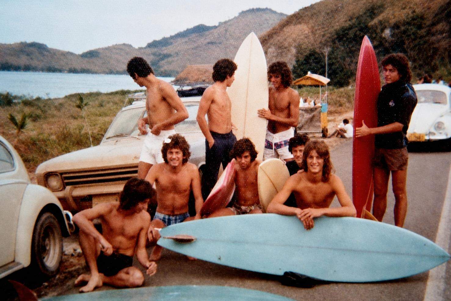 Turma do Murinho em Ubatuba, 1975