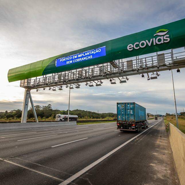 Quando o free flow começar a ser adotado, haverá pagamento de tarifa nos dois sentidos: R$ 20,30 cada