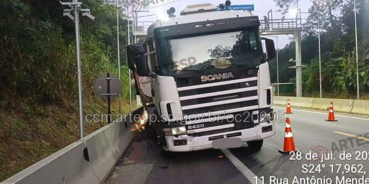 Trecho foi temporariamente interditado