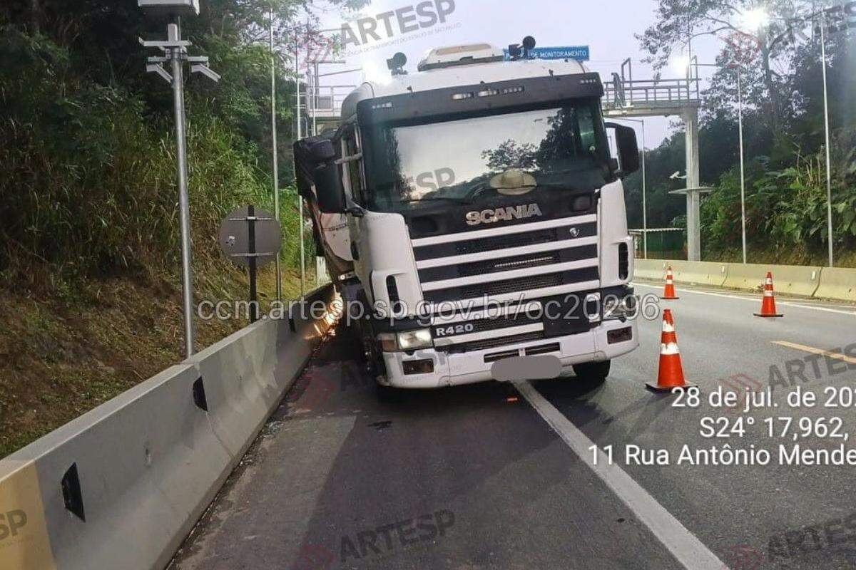 Trecho foi temporariamente interditado