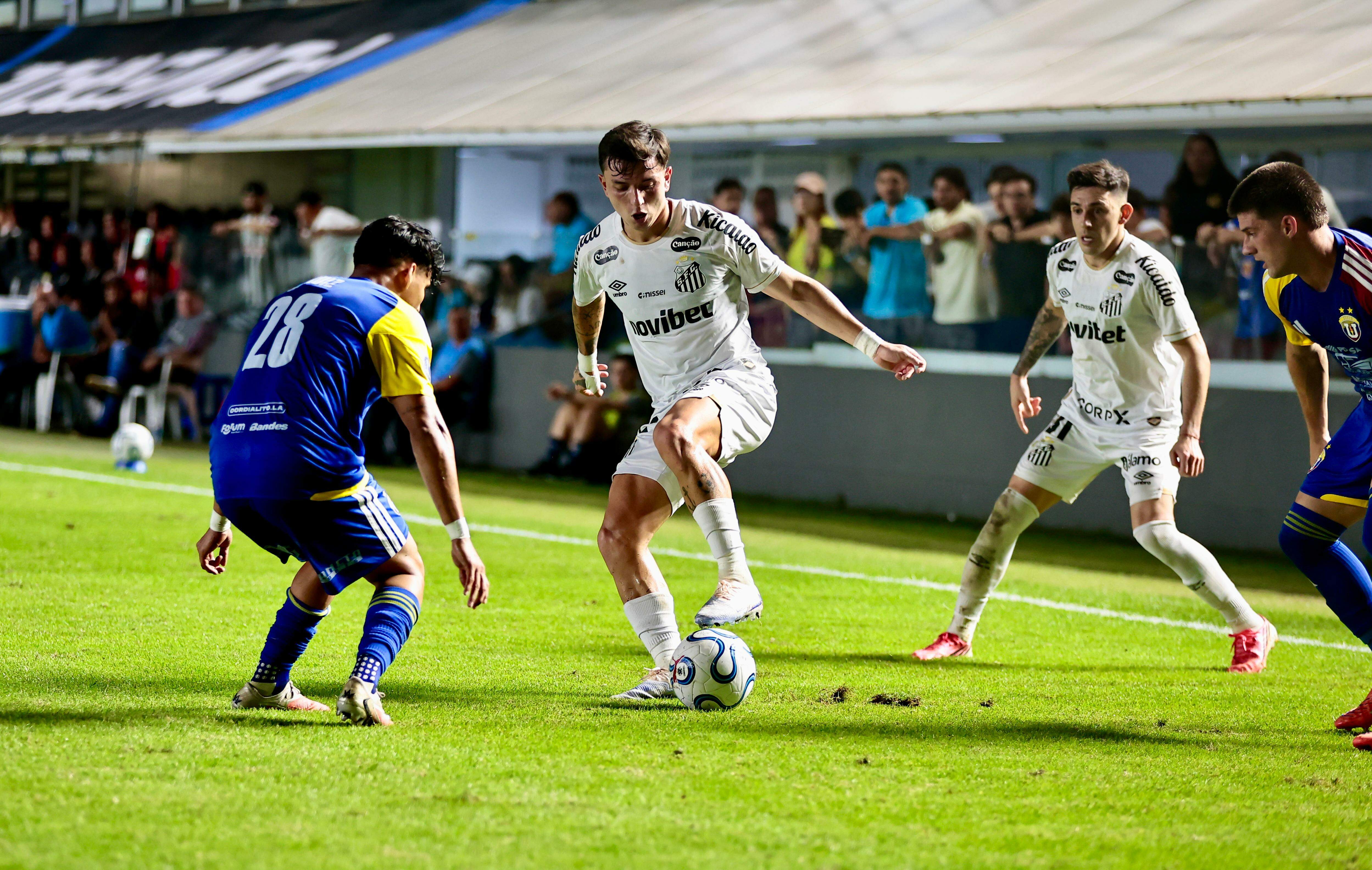 Com 29 pontos, o Santos aparece na 14ª posição do Brasileirão