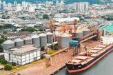 Maiores navios graneleiros que atracam no cais são de 80 mil toneladas, diz a Autoridade Portuária