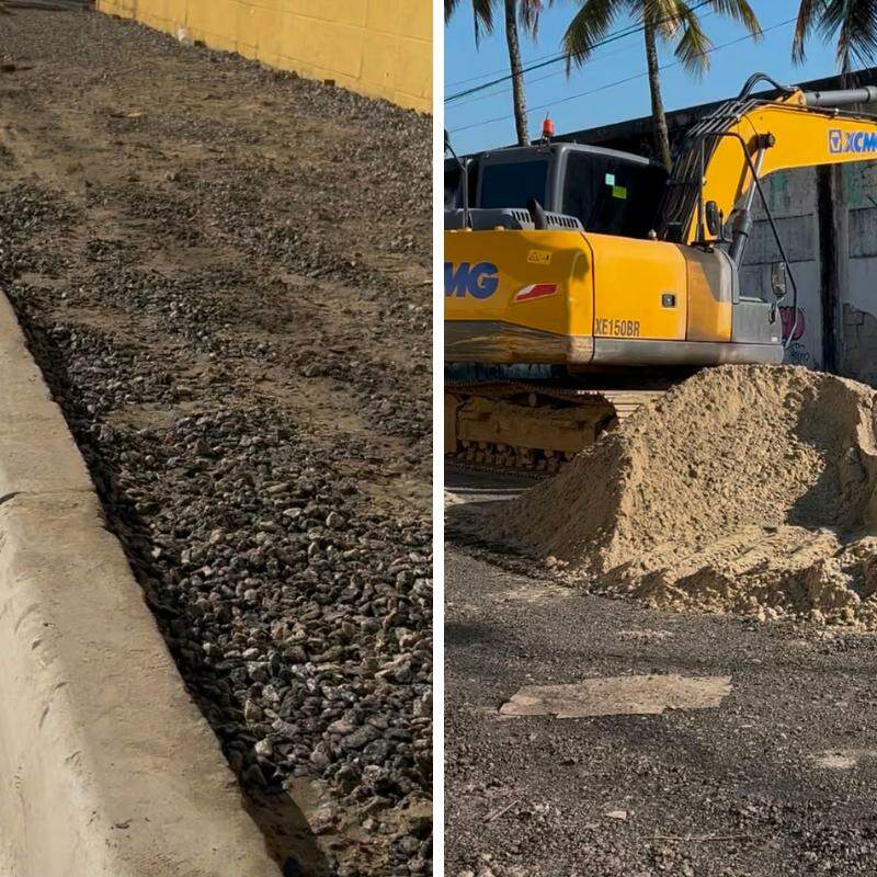 As obras já alcançaram cerca de 70% de execução