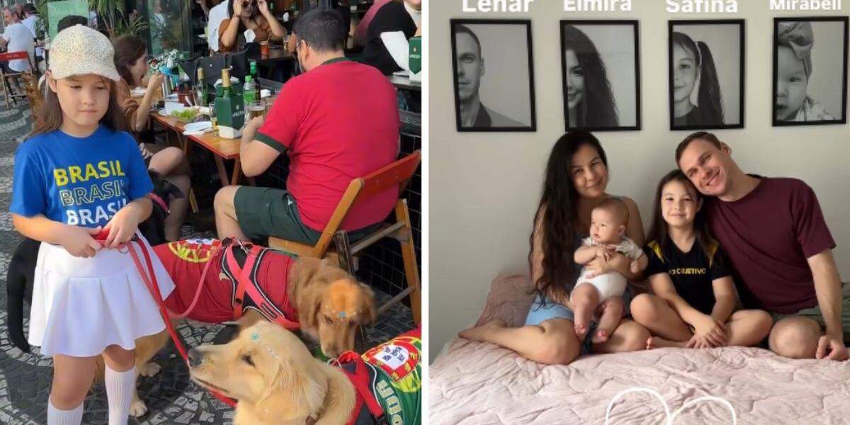 Família falou sobre a cultura e as diferenças entre Brasil e Rússia