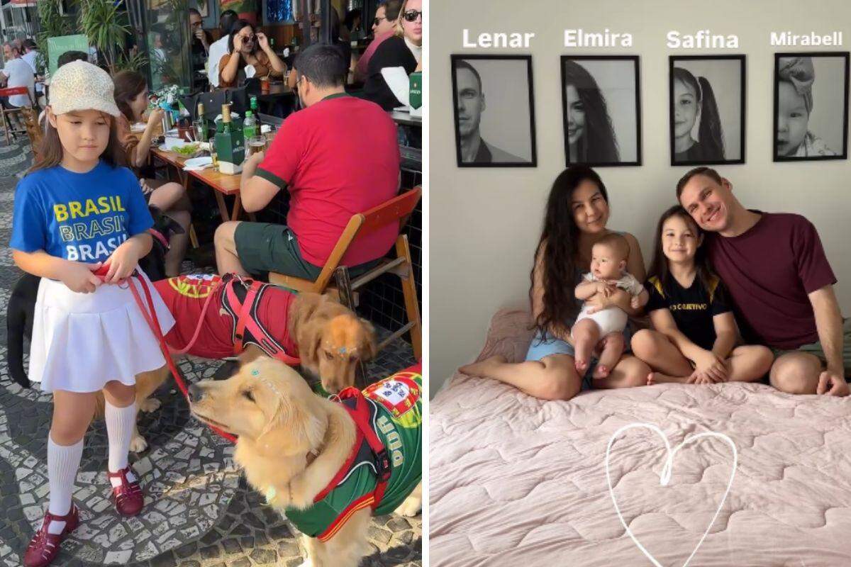 Família falou sobre a cultura e as diferenças entre Brasil e Rússia