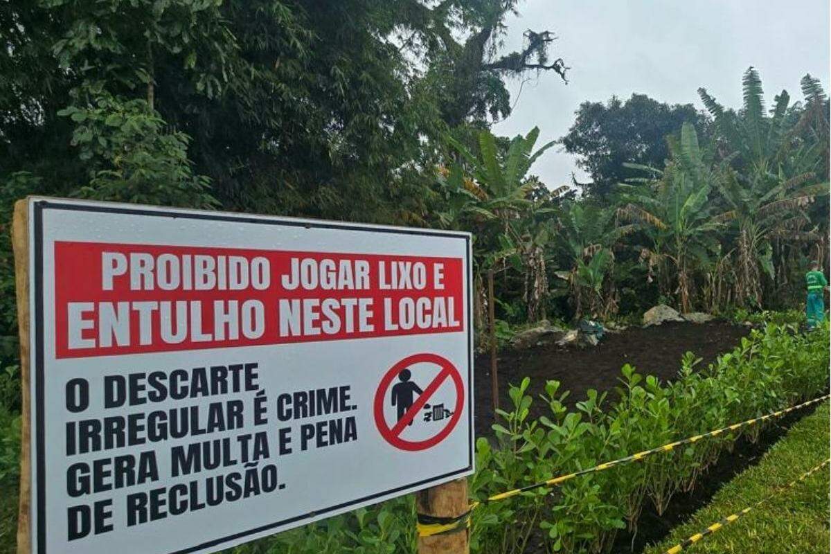 Local foi usado para descarte irregular por 10 anos