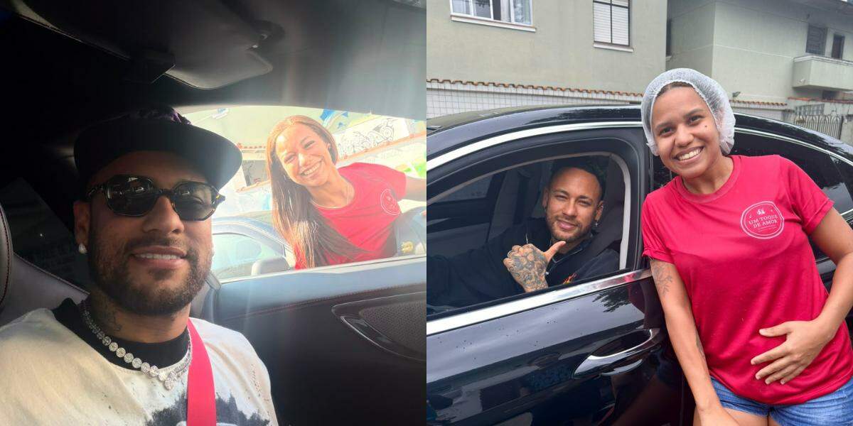 Neymar é cliente fiel da loja das irmãs Aline (à esquerda) e Maria Camila (à direita)