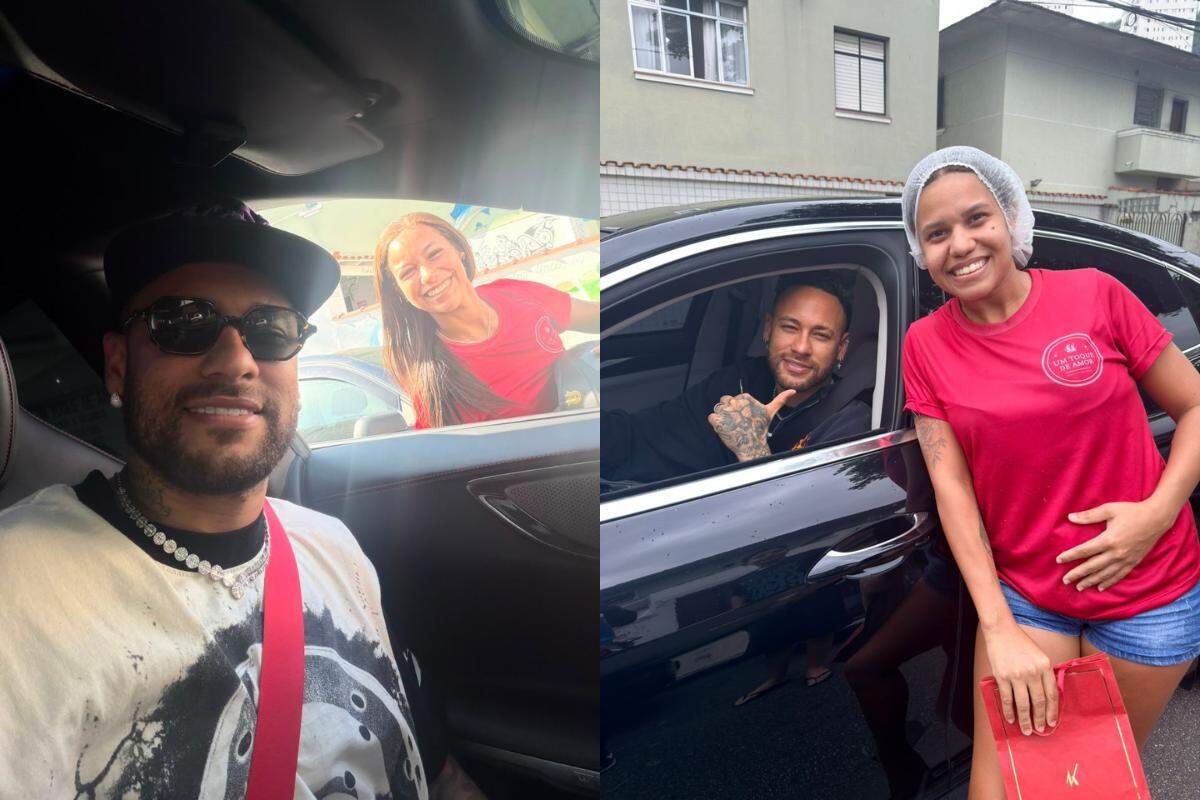 Neymar é cliente fiel da loja das irmãs Aline (à esquerda) e Maria Camila (à direita)