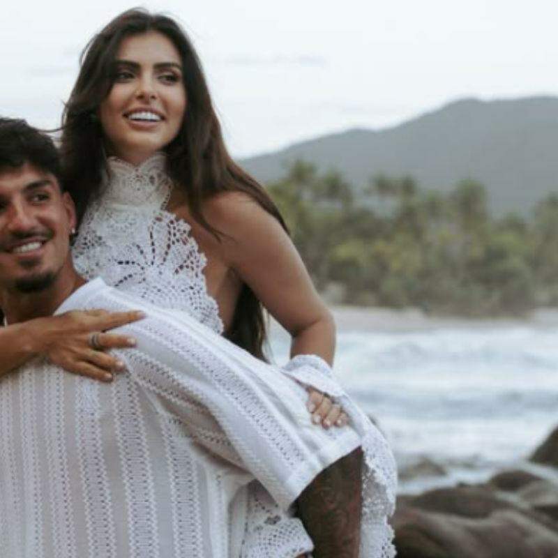 Gabriel Medina confirma gravidez de Isabella Arantes durante casamento; saiba o sexo do bebê
