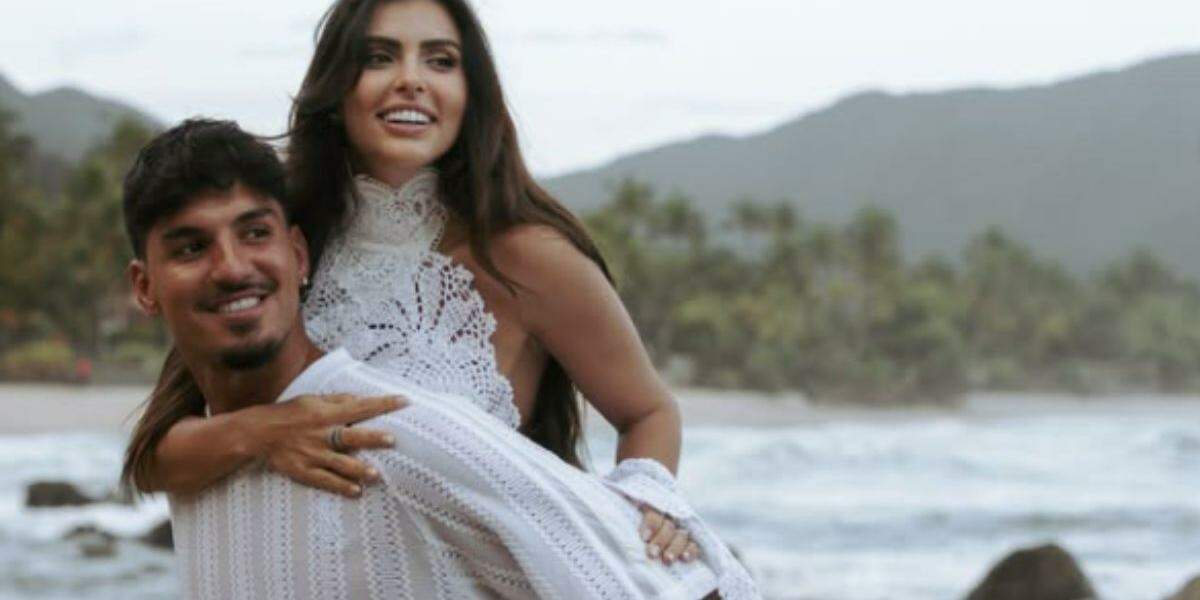Gabriel Medina confirma gravidez de Isabella Arantes durante casamento; saiba o sexo do bebê