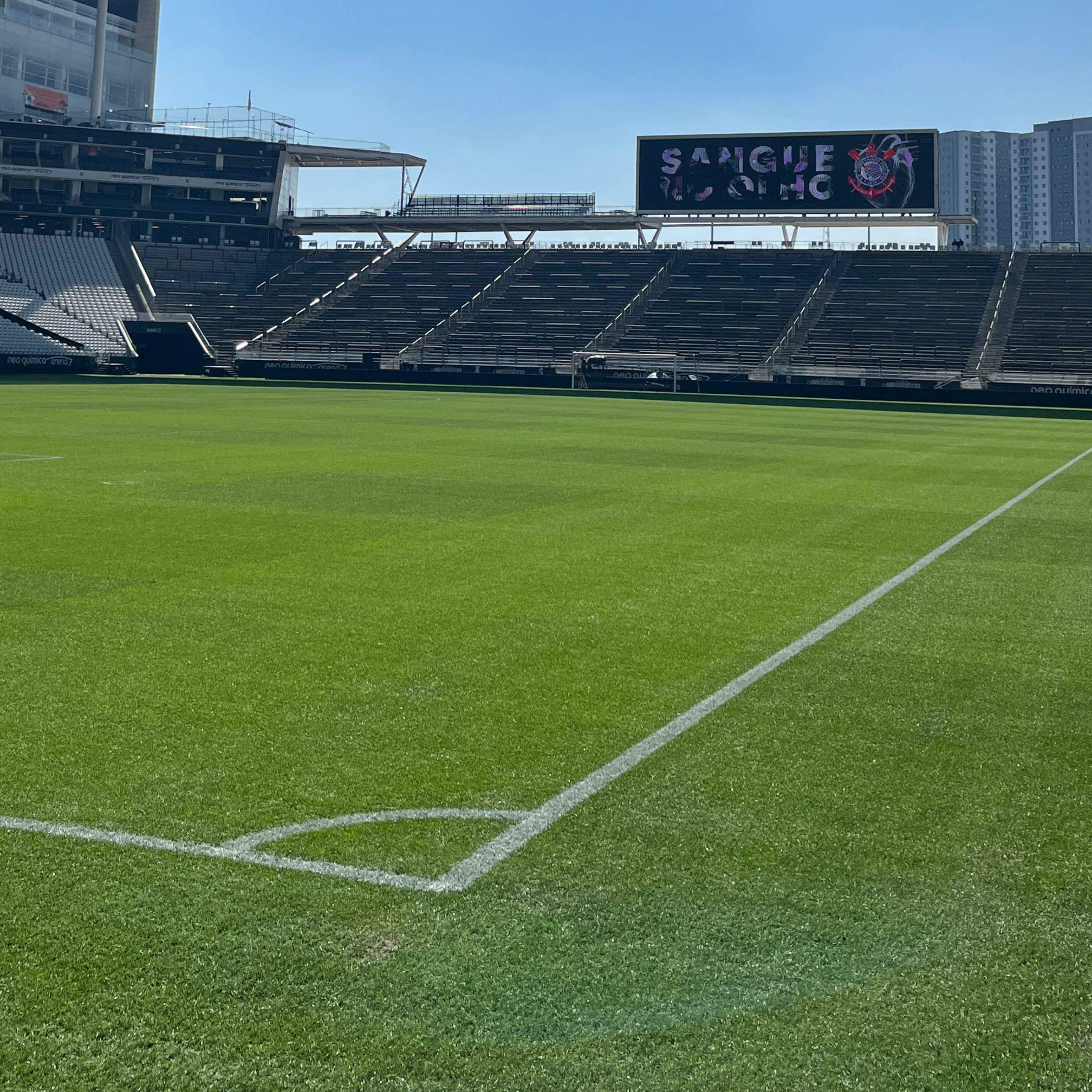 Administração do estádio reconheceu que o desempenho do campo está abaixo do esperado e já acionou a empresa responsável pela manutenção desde a inauguração da arena, em 2014