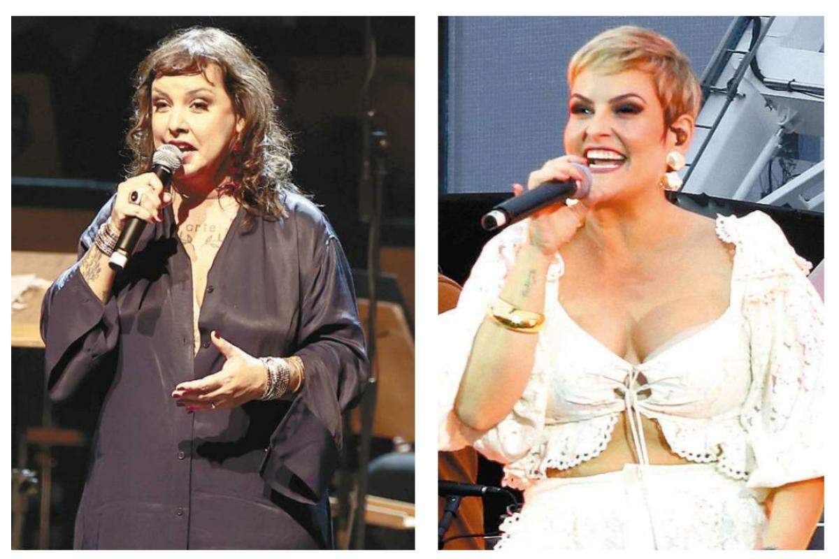 As cantoras Monna (esq.) e Rafa Laranja, além de Maluani e Diego Alencikas farão participações no show