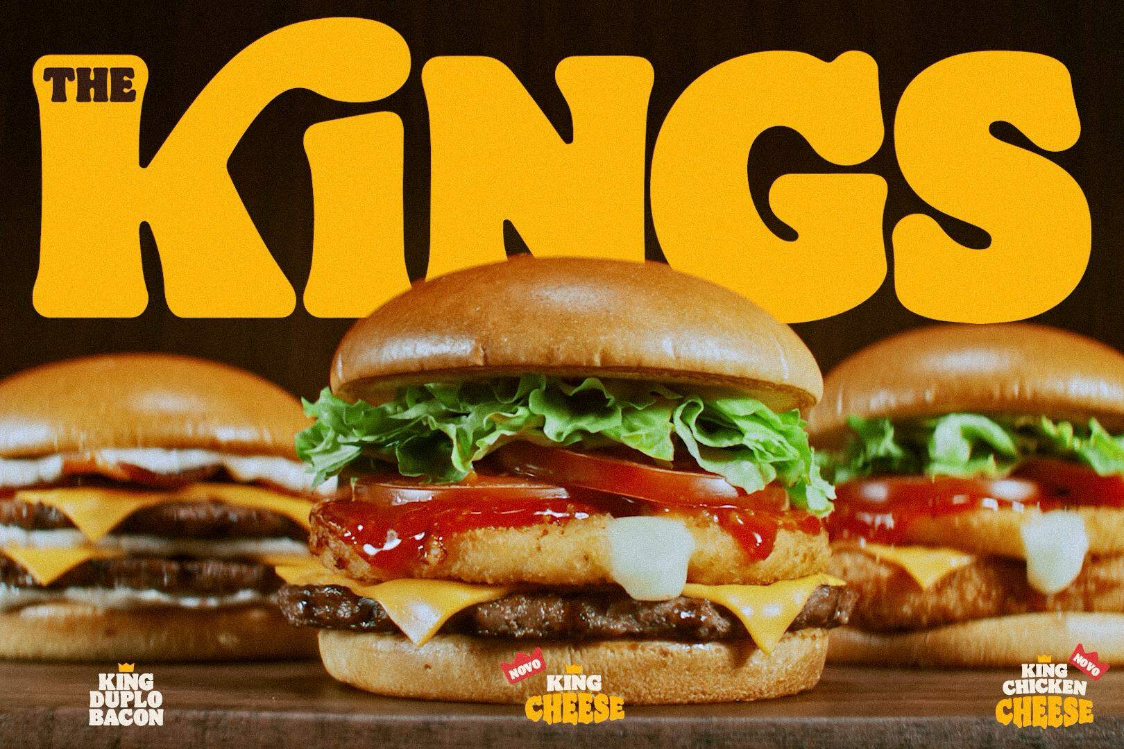 Burger King lança o novo King Cheese