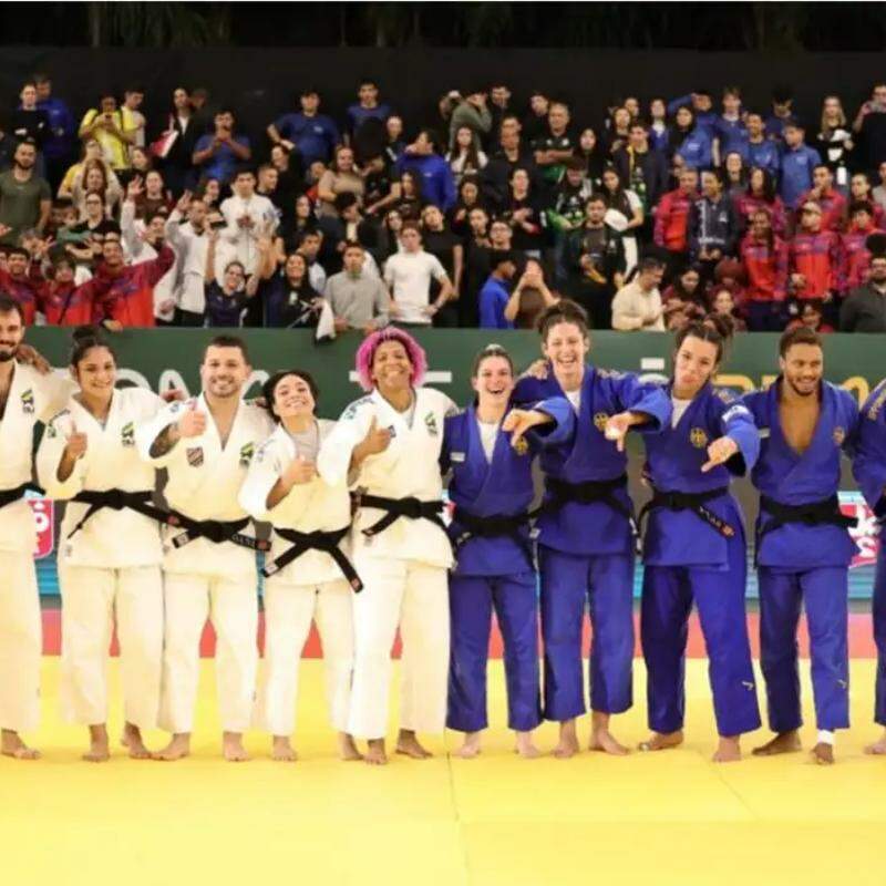Brasil foi campeão do Desafio Internacional de Judô