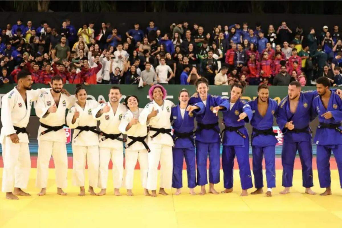 Brasil foi campeão do Desafio Internacional de Judô