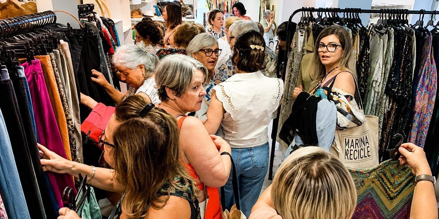A iniciativa incentiva a reutilização de peças que têm qualidade e potencial para ganhar novos usos