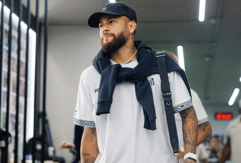 Neymar é dúvida para o jogo de volta contra o Remo, na terça, que vale vaga nas quartas de final da Copa do Brasil