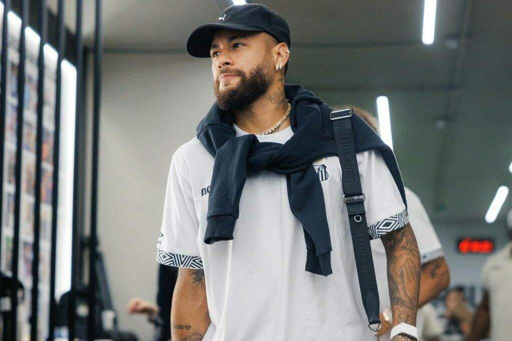 Neymar é dúvida para o jogo de volta contra o Remo, na terça, que vale vaga nas quartas de final da Copa do Brasil