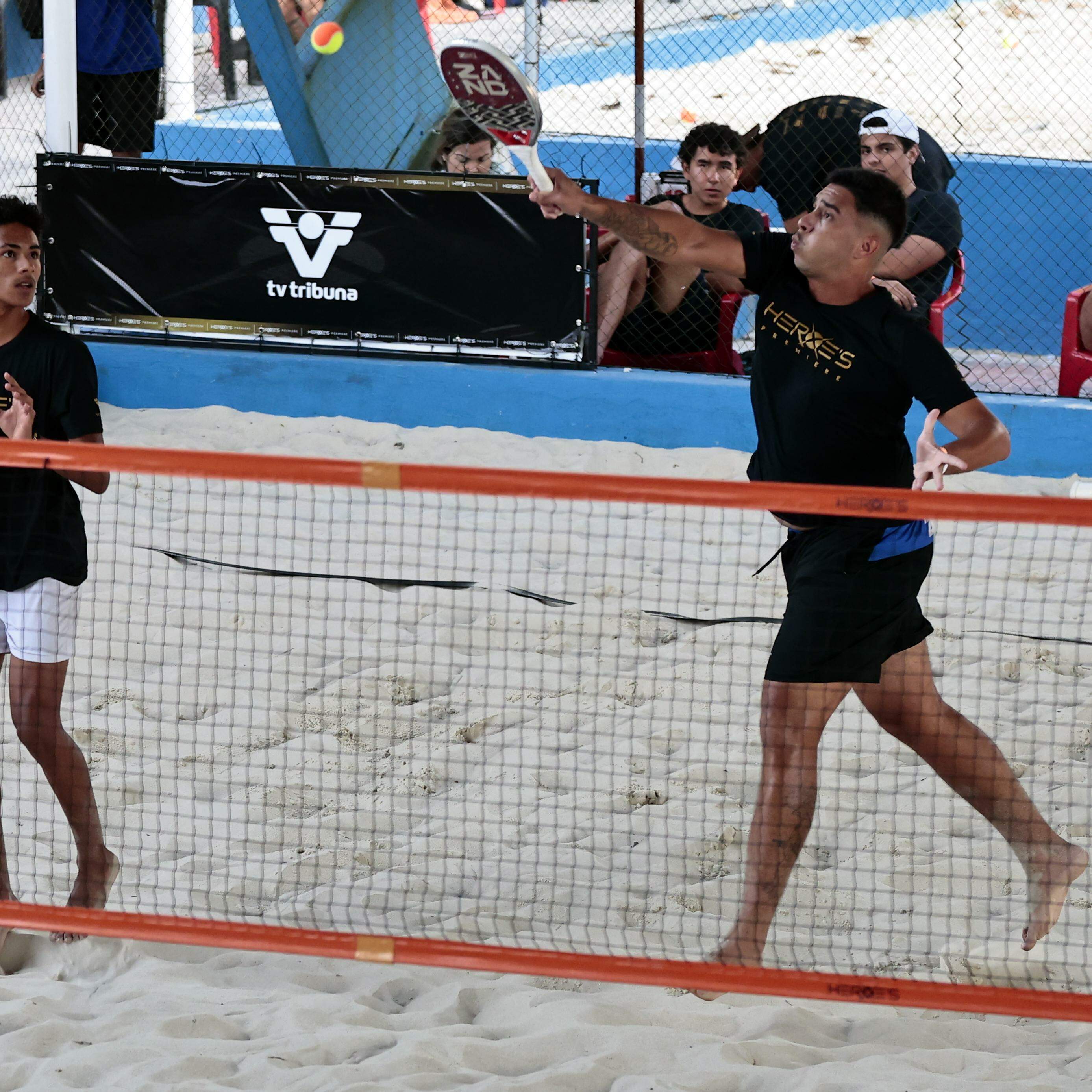 Na decisão da categoria Dupla Masculina A Pro, Kauan e Otávio bateram Guilherme e Matheus por 8 a 5