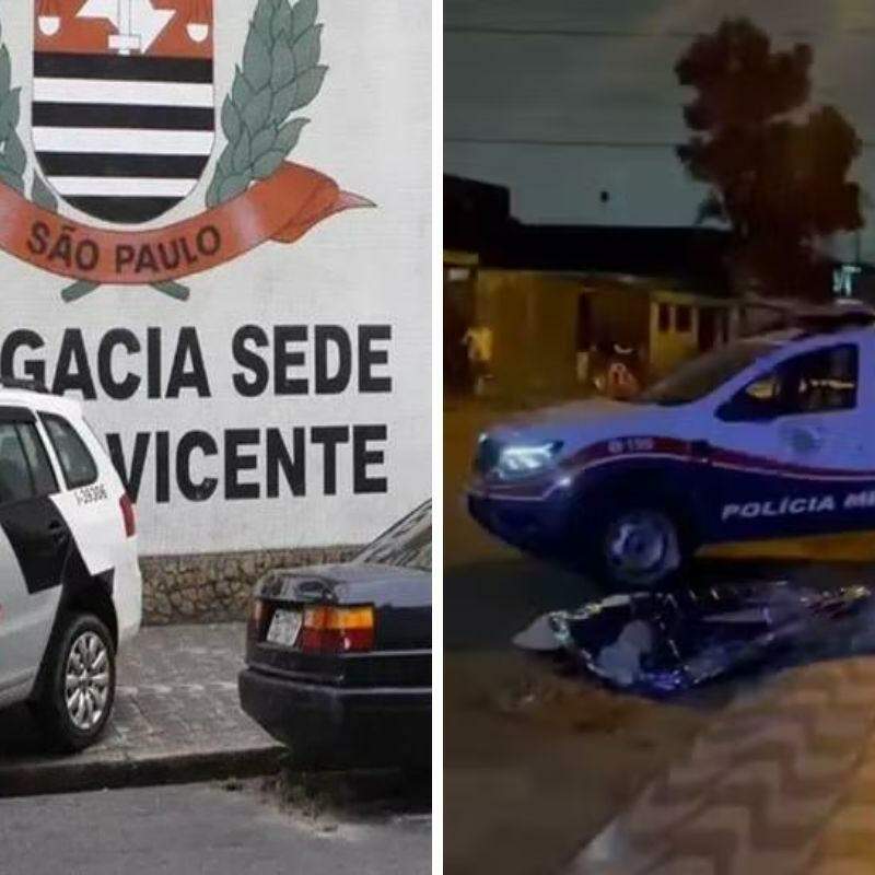 Homem foi executado a tiros na tarde deste domingo (2) em São Vicente