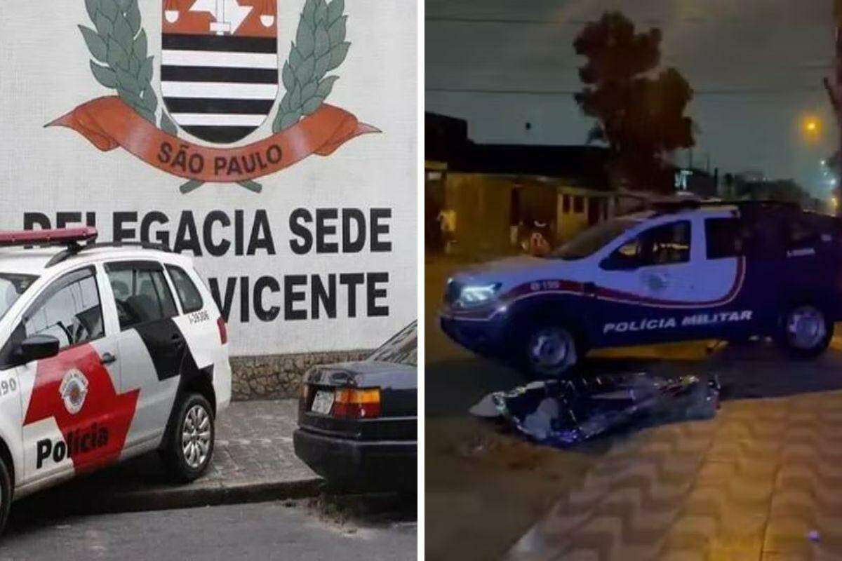 Homem foi executado a tiros na tarde deste domingo (2) em São Vicente