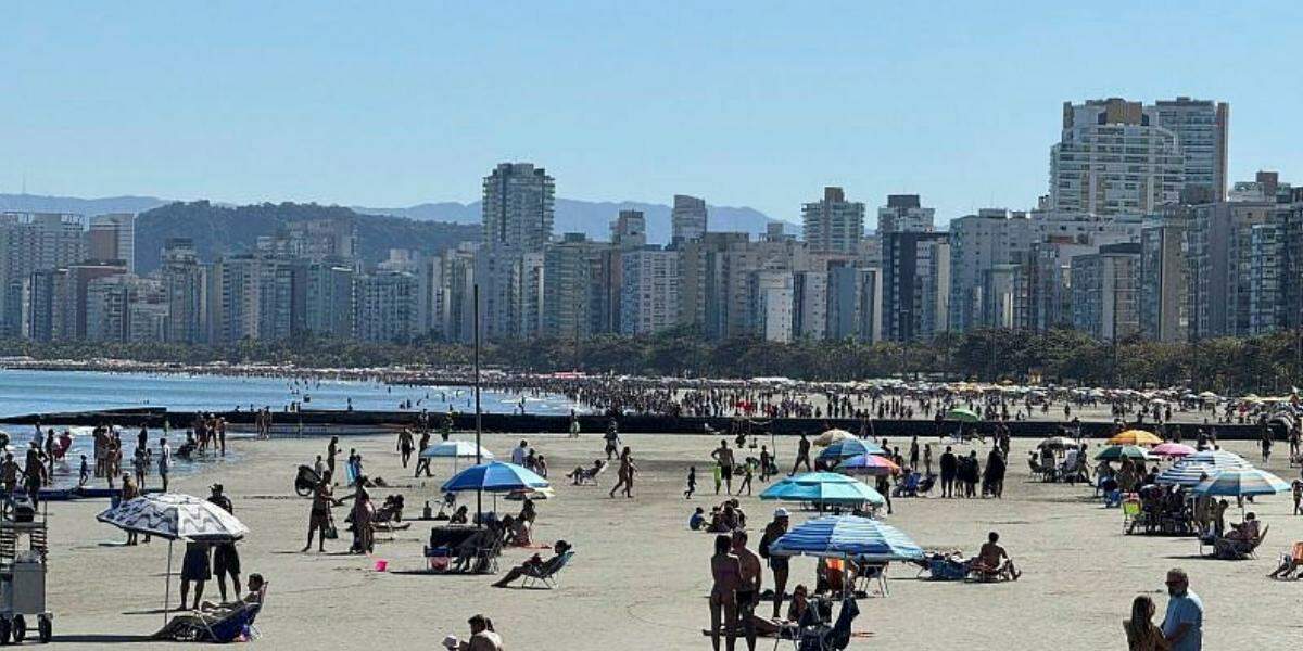 Sol deve se manter firme na Baixada Santista durante a semana