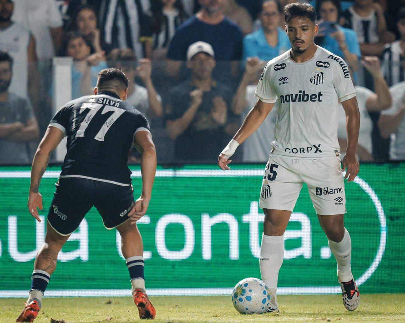 Gabriel Menino assume a lateral direita no jogo decisivo contra o Remo, que vale vaga nas quartas da Copa do Brasil
