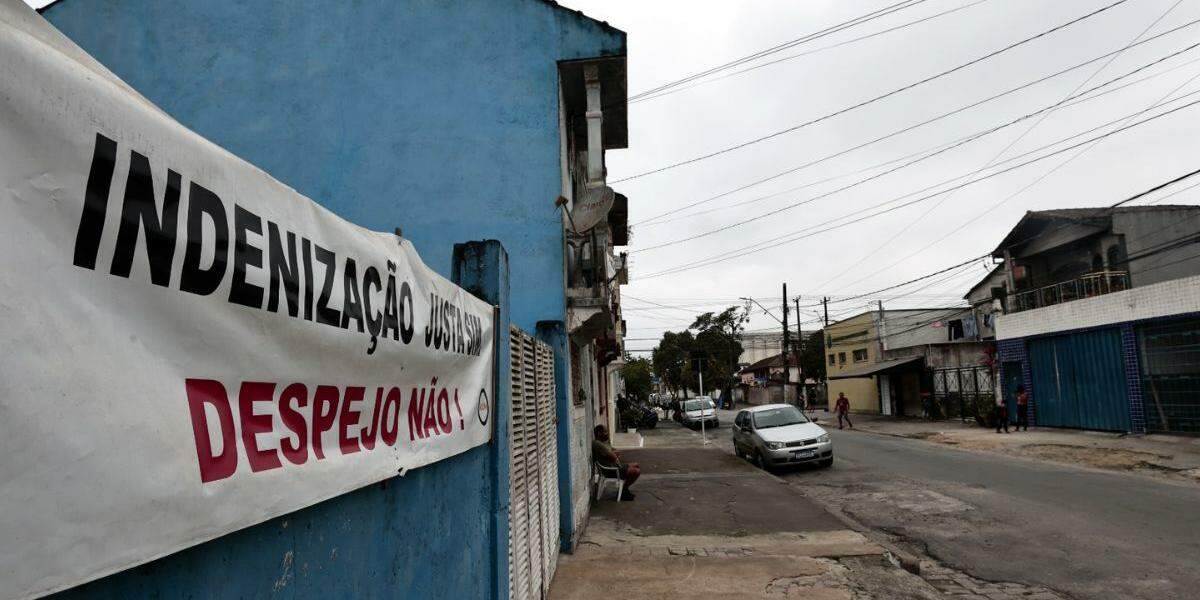 Projeto prevê a desapropriação de 65 casas e comércios na Rua José do Patrocínio, no Macuco, em Santos