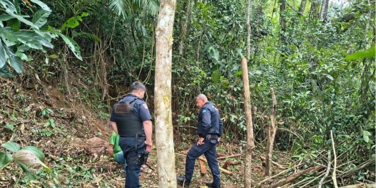 Suspeito foi encontrado no Jardim Praia Grande, próximo ao Cemitério Municipal
