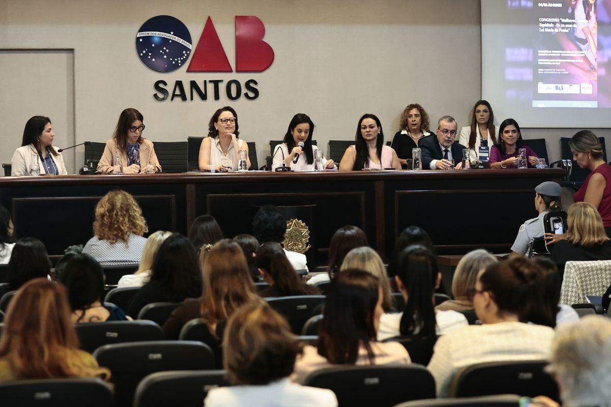 Congresso Mulheres, Justiça e Equidade foi ontem de manhã, a poucos dias de a lei completar 20 anos