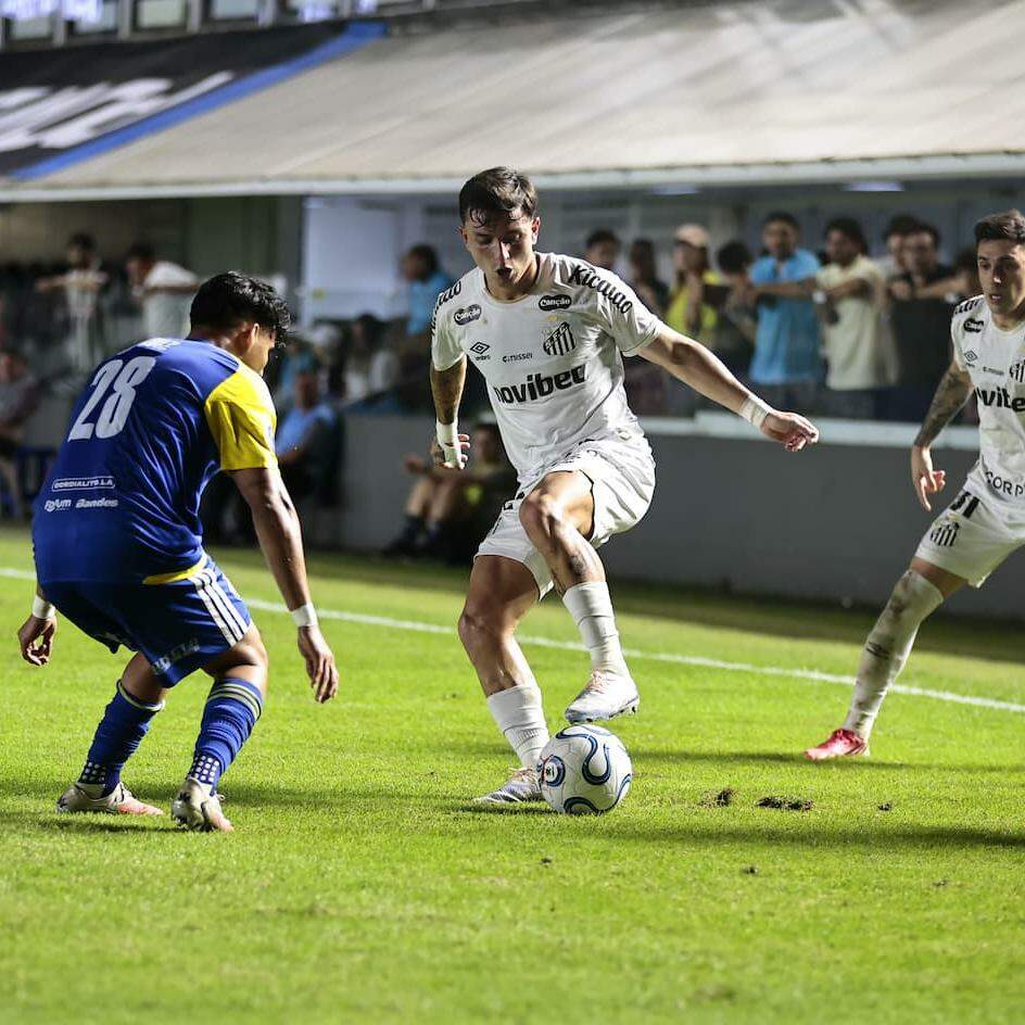 O Santos, dos argentinos Barreal e Escobar, já faturou cerca de R$ 7 milhões na Copa Sul-Americana