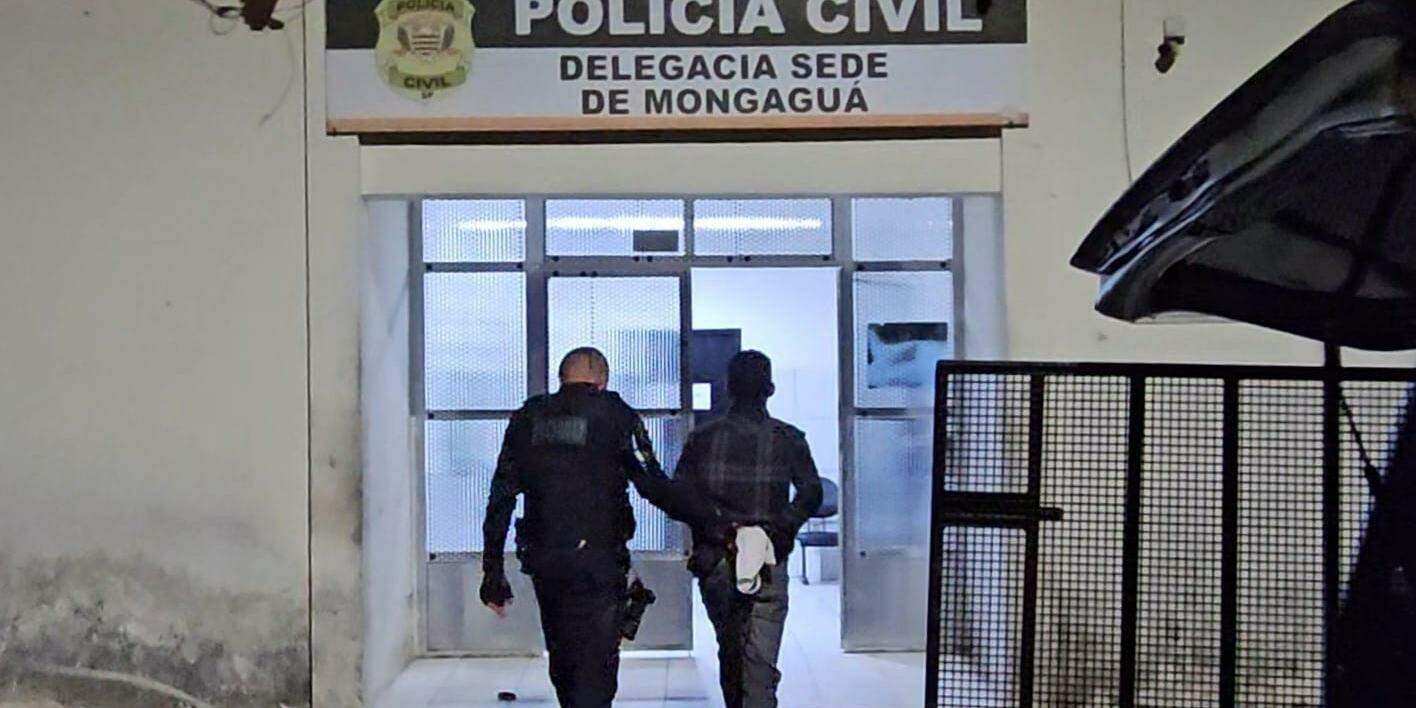 O caso foi levado para a delegacia de Mongaguá