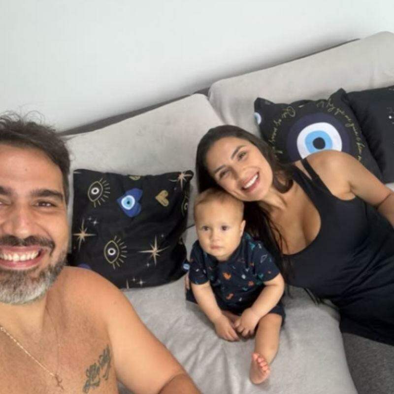 Eles escolheram uma forma discreta e cheia de significado para viver um dos momentos mais marcantes da gravidez