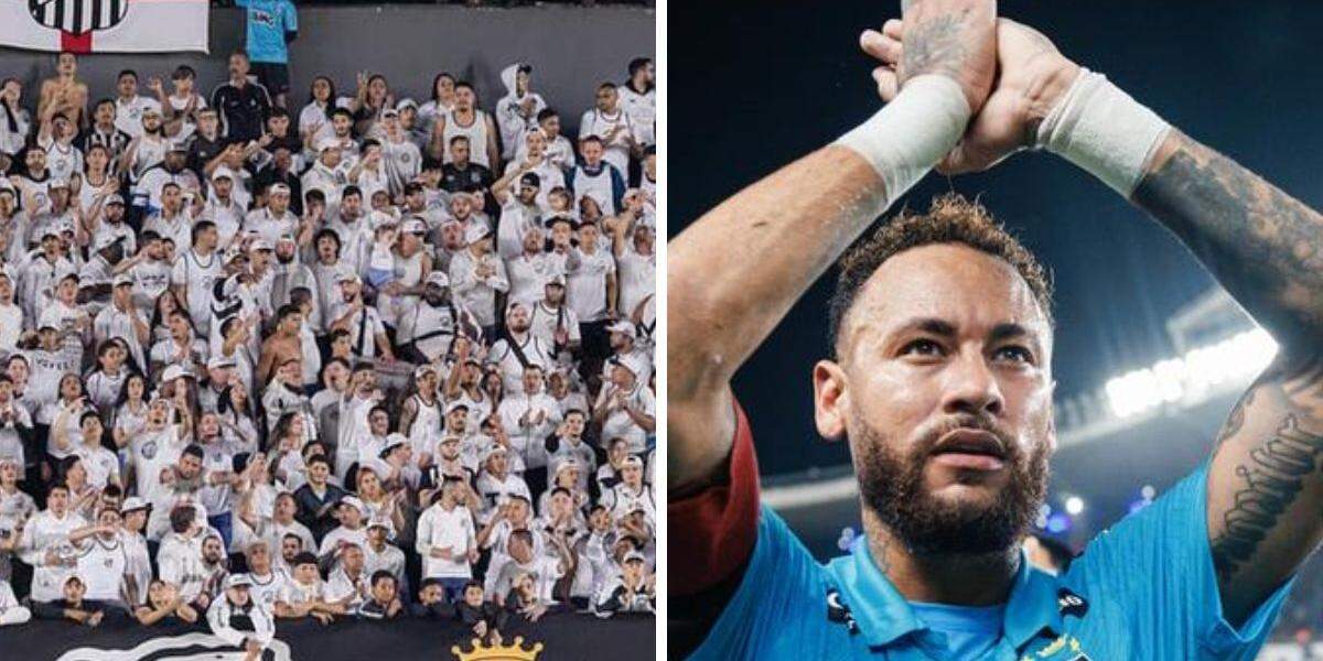 Torcida do Santos surpreende por faixa etária, e Neymar ajuda a explicar fenômeno