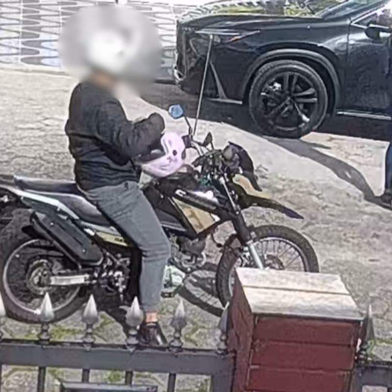 O caso foi flagrado por câmeras de segurança