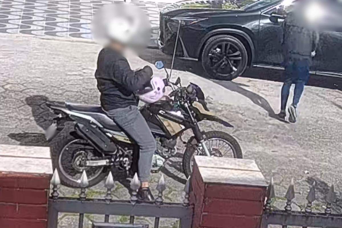 O caso foi flagrado por câmeras de segurança