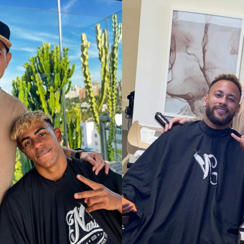 O homem já cortou cabelo de Lamine Yamal e Neymar Jr.