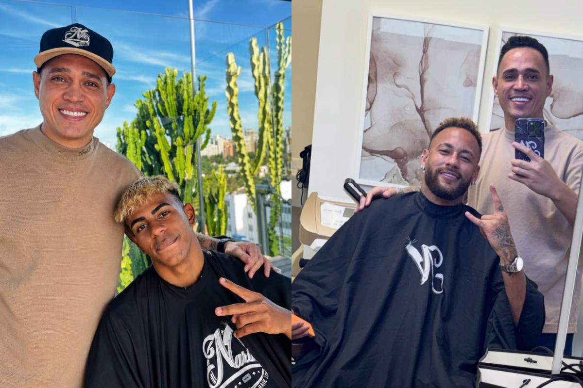 O homem já cortou cabelo de Lamine Yamal e Neymar Jr.