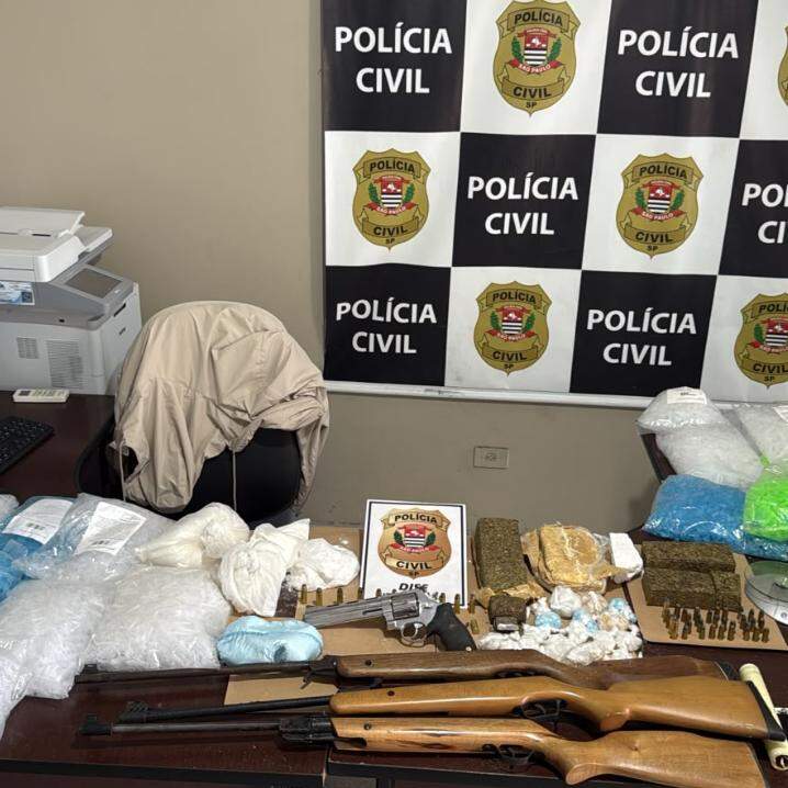 Materiais foram apreendidos pela Polícia