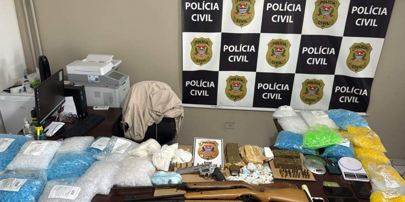 Materiais foram apreendidos pela Polícia