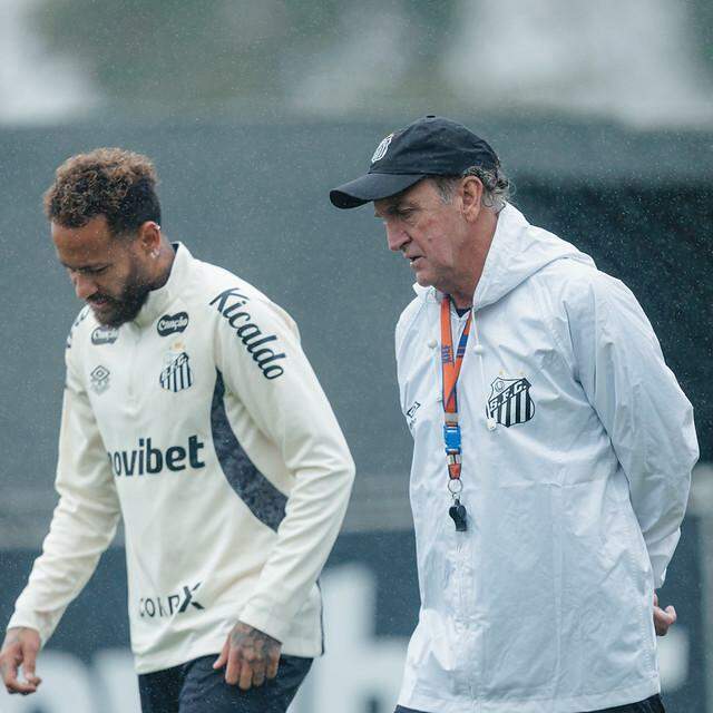 Velho roteiro: o Santos, de Neymar e Cuca, vive novamente um pesadelo no Brasileirão