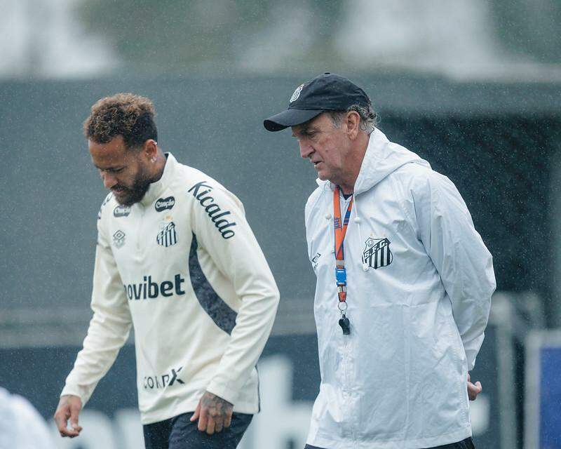 Velho roteiro: o Santos, de Neymar e Cuca, vive novamente um pesadelo no Brasileirão