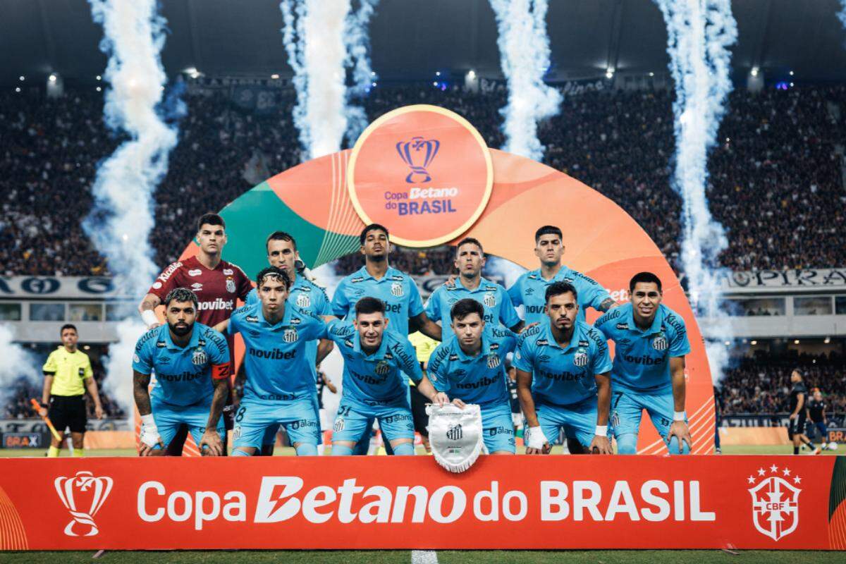 Santos está nas quartas da Copa do Brasil após eliminar Remo e Coritiba nas fases anteriores