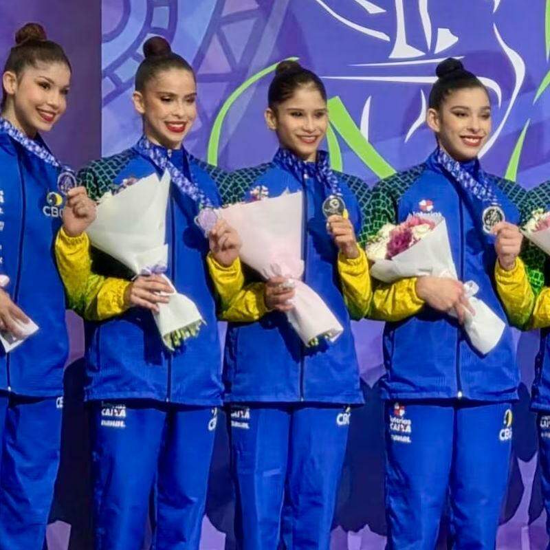 Brasil chega no Mundial de Ginástica Rítmica em ótima fase e na expectativa por ouro inédito